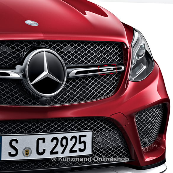 AMG logo radiator grille GLE Coupé C292 original Mercedes-Benz | C292-AMG-Logo-Grill