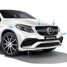 GLE 63 AMG coupe front bumper GLE Coupe C292 genuine Mercedes-Benz | C292-63-Front-AMG