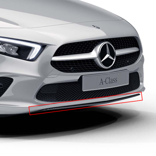 Spoiler avant style carbone Classe A W177/V177 A1778807702 | A1778807702