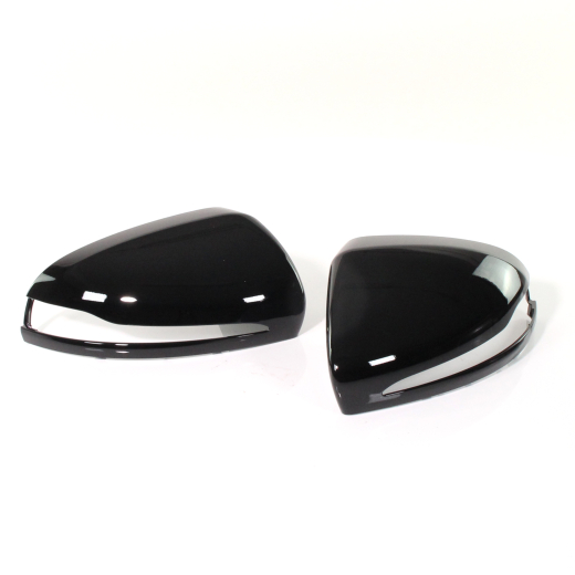 Carcasa de espejo retrovisor negra de 2 piezas Original Mercedes-Benz | A0998110100/200-9696