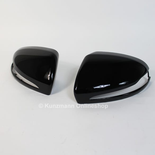 Carcasas de retrovisor negras Mercedes-Benz juego Night Package | A2058110400-B
