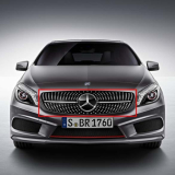Griglia diamantata Night Package nera Classe A W176 originale Mercedes-Benz