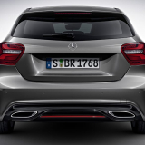 Diffusore facelift A 250 Sport incl. fascia decorativa rossa Classe A W176 originale Mercedes-Benz