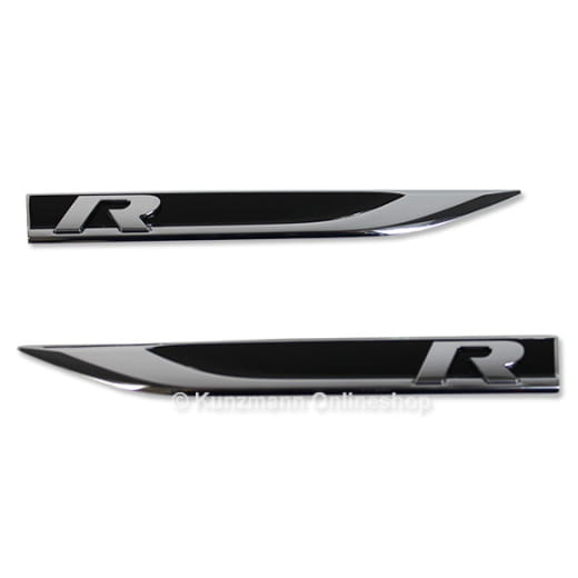 Set scritta Volkswagen R | VW Golf 7 VII | Originale | Golf7-R-SchriftzugLI-RE