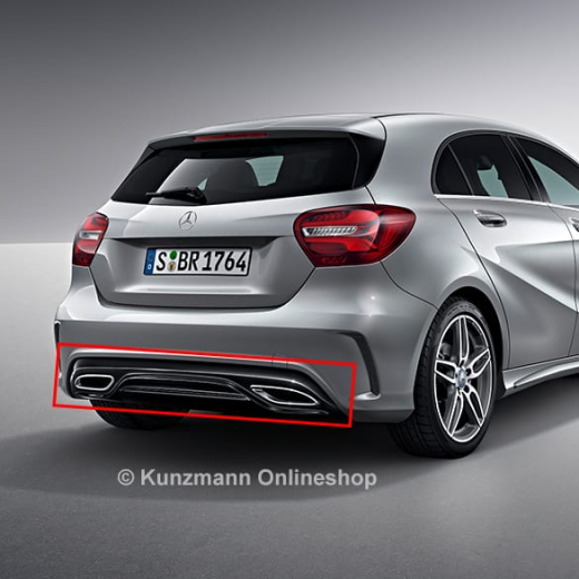 Diffusore restyling Classe A W176 AMG Styling originale Mercedes-Benz | W176-Facelift-AMG-Diffusor