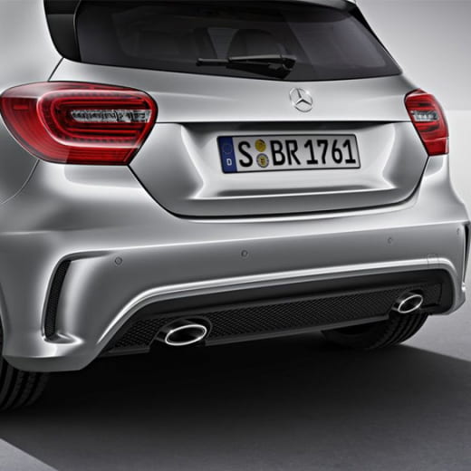 Paraurti posteriore AMG | Classe A W176 | Original Mercedes-Benz AMG Styling | W176-AMG-Heck
