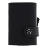 Cartera de cuero de vacuno negra Colección Original Mercedes-Benz