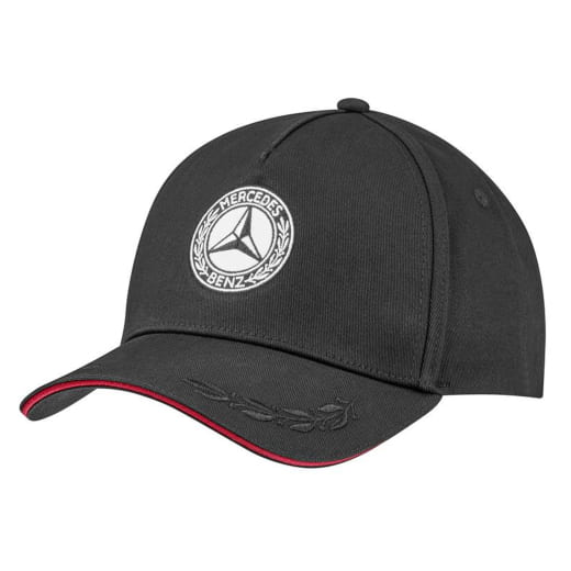 Casquette originale Mercedes-Benz noire logo blanc | B66041705