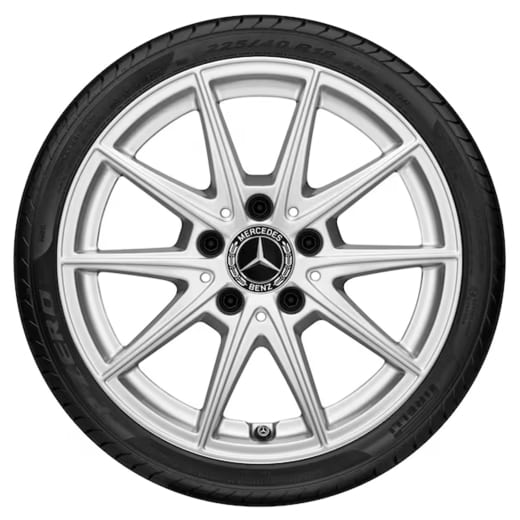 Cerchi 16 pollici Classe A W177 a 10 razze vanadio argento | A1774011100 7X45-W177