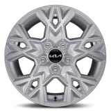 cerchi da 16 pollici Kia Ceed CD argento a 5 razze set originale Kia in 4 pezzi