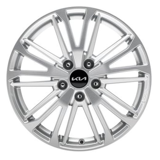 Cerchi da 17 pollici Kia Niro SG2 argento Osan a 10 doppie razze Original Kia | P2400ADE07N-SG2