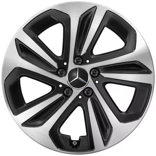 Cerchi da 18 pollici CLA Shooting Brake X118 a 5 razze neri | A1774014100 7X23-X118