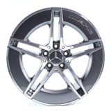 Cerchi AMG 18 pollici CLE C236 Coupé grigio 5 doppie razze Original Mercedes-AMG
