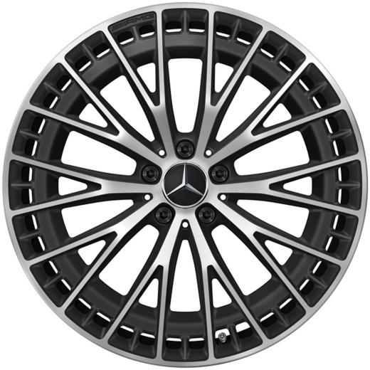 Cerchi AMG 21 pollici GLC C254 Coupé nero opaco a razze incrociate | A2544011400/-15007X36-C254