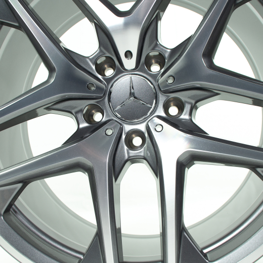 Cerchi AMG 53 GLE C167 21 pollici grigio 5 doppie razze originali | A1674014200/4300-7X21-C