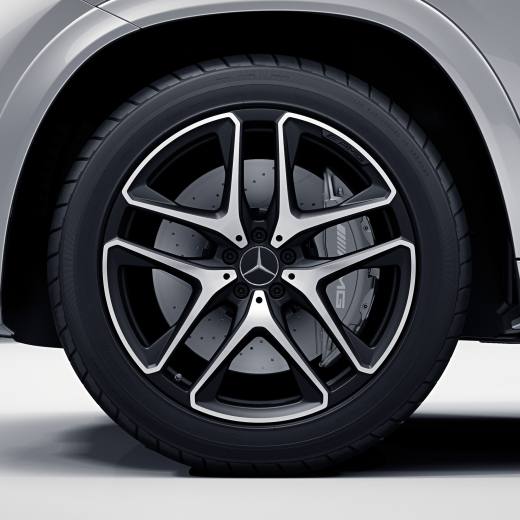 Cerchi AMG 53 21 pollici GLE V167 neri 5 doppie razze originali | A1674014200/4300-7X36