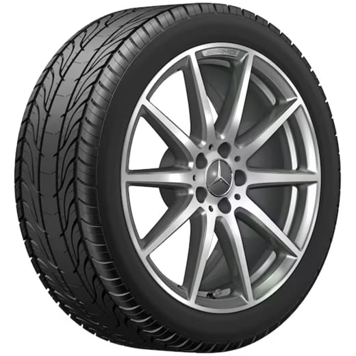Cerchi AMG C-Klasse S206 19 pollici Original Mercedes-Benz grigio titanio | A2064016900/2800 7X21-S206