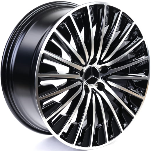 Cerchi AMG da 20 pollici Classe E S214 T-Modello nero a molte razze Original Mercedes-AMG | A2144010500/0600 7X23-S214