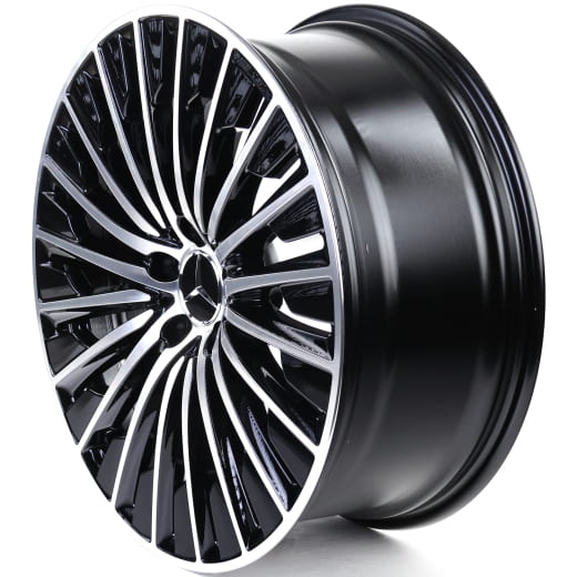 Cerchi AMG da 20 pollici Classe E S214 T-Modello nero a molte razze Original Mercedes-AMG | A2144010500/0600 7X23-S214