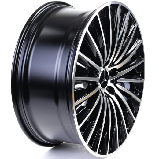 Cerchi AMG da 20 pollici Classe E S214 T-Modello nero a molte razze Original Mercedes-AMG | A2144010500/0600 7X23-S214