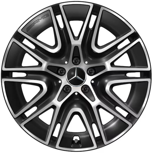 Cerchi AMG GLA H247 20 pollici nero Original Mercedes-Benz | A2474015300 7X23-H247