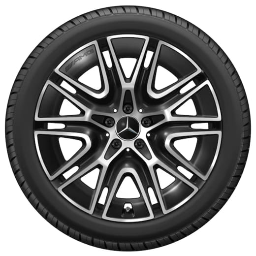 Cerchi AMG GLA H247 20 pollici nero Original Mercedes-Benz | A2474015300 7X23-H247