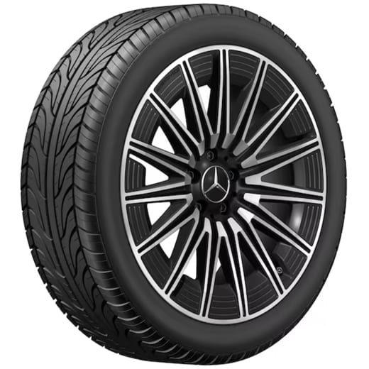 Cerchi AMG GLA H247 20 pollici nero originali Mercedes-Benz | A2474015200 7X23-H247