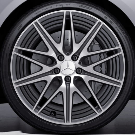 Cerchi C43 AMG Classe C S206 20 pollici originali Mercedes-Benz grigio tantalio | A2064000200/0400-S206