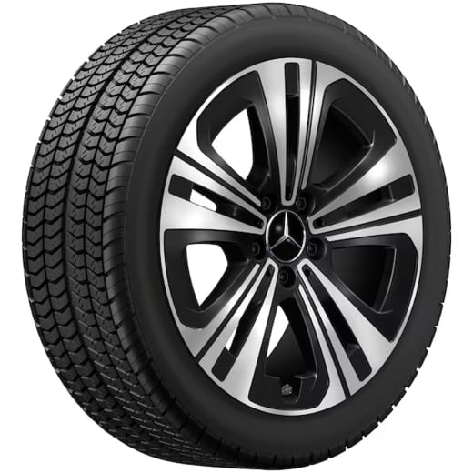 Cerchi CLA X178 18 pollici nero Original Mercedes-Benz | A1744013000 7X23-X178