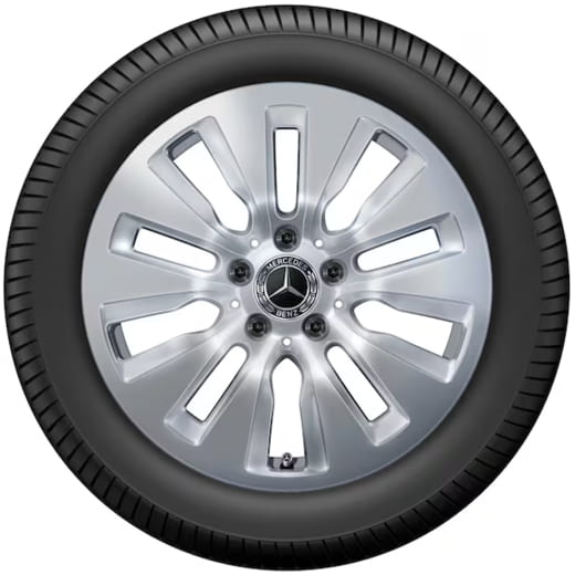 Cerchi C-Klasse W206 17 pollici argento vanadio Original Mercedes-Benz | A2064010100 7X45-W206