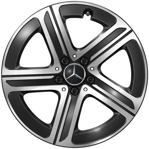 Cerchi da 18 pollici Classe E S214 Station Wagon nero a 5 razze | A2544015400 7X23-S214