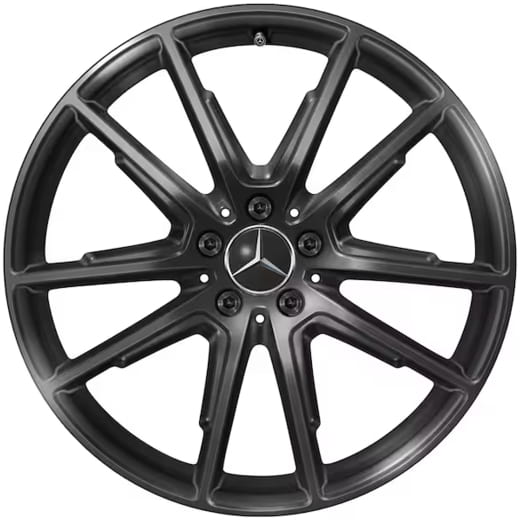 Ruote estive da 20 pollici EQS SUV X296 nere Original Mercedes-Benz | Q440651410050-Set