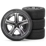 Ruote invernali 18 pollici GLC Coupé C254 nero a 5 razze Originale Mercedes-Benz