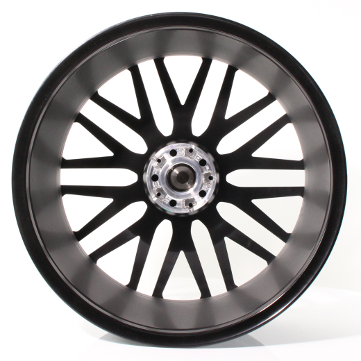 AMG 23 pollici GLS X167 cerchi forgiati a razze incrociate nero | A1674018500/8600-7X71