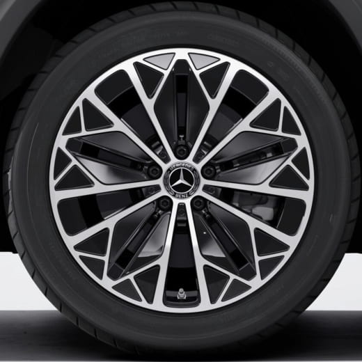 Cerchi GLB EQ X244 19 pollici nero Original Mercedes-Benz | A2444010200/0300 7X23-X244