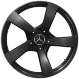 Cerchi GLC SUV X540 19 pollici nero a 5 razze Original Mercedes-Benz