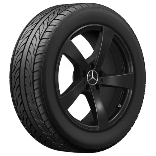 Cerchi GLC SUV X540 19 pollici nero a 5 razze Original Mercedes-Benz | A5404010000/0100 7X43