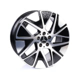Cerchi GLC SUV X540 19 pollici nero a 5 razze triple Original Mercedes-Benz