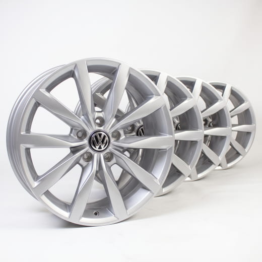 Volkswagen set di cerchi a 5 doppie razze Dijon 17 pollici | Golf 7 VII | Golf7-Dijon-17