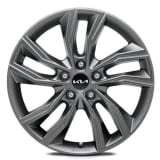 Cerchi GT 18 pollici Kia ProCeed CD grigio grafite Danyang a 5 doppie razze, set originale Kia in 4