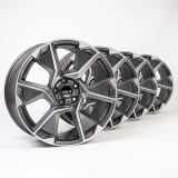 Cerchi 19 pollici Kia EV6 CV bicolore a 6 razze, set originale Kia in 4 pezzi