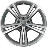 Cerchi Mercedes-Benz Classe A V177 19 pollici 5 doppie razze grigio himalaya