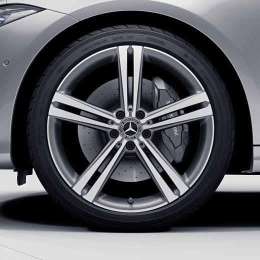Set cerchi 20 pollici a 5 doppie razze CLS C257 originale Mercedes-Benz | A2574010500/0600-7X21