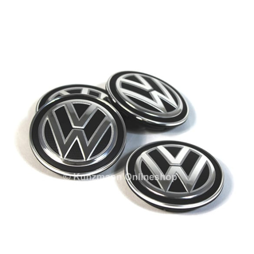 VW set coprimozzo Golf 7 VII nero Original Volkswagen  | 5G0601171XQI-Satz