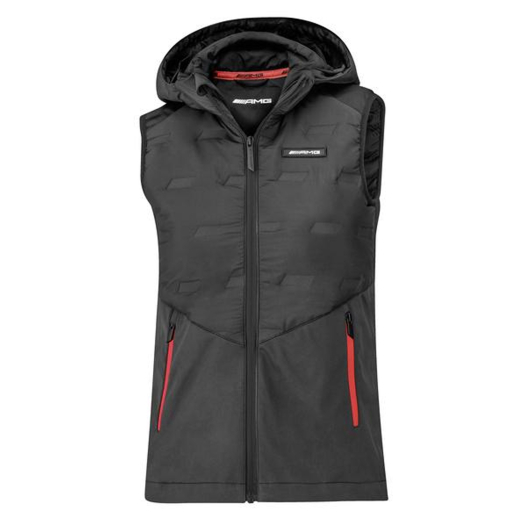 Chaleco híbrido AMG para mujer negro y rojo Original Mercedes-AMG | B66959697-701