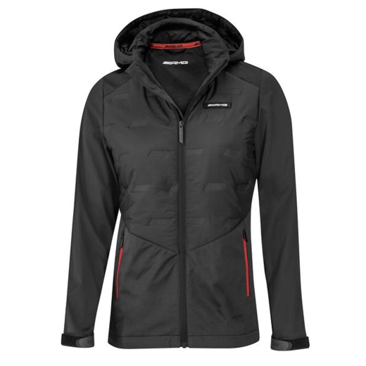 Chaqueta híbrida para mujer AMG negra roja Original Mercedes-AMG | B66959684-88