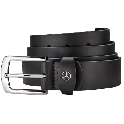 Cinturón negro de cuero Original Mercedes-Benz Collection | B66959832