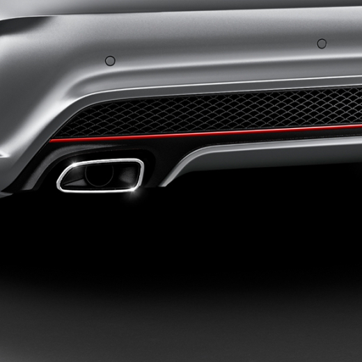 CLA 250 Sport diffuseur AMG 117 Original Mercedes-Benz | CLA250-Sport-AMG-Diffusor
