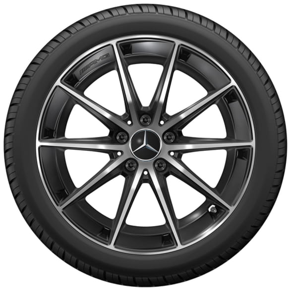AMG 18 Zoll Felgen CLA 35 C118 Coupé 10-Speichen Schwarz Original Mercedes-AMG | A1184010500 7X23-C118