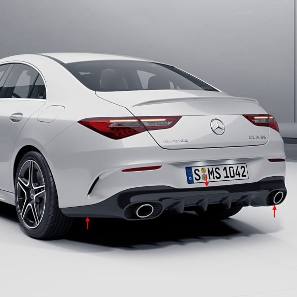CLA 35 AMG Heck Diffusor CLA C118 / X118 Original Mercedes-Benz